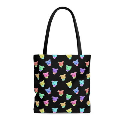 Rainbow American Pit Bull Terriers | Tote Bag - Detezi Designs-26248681485206377125