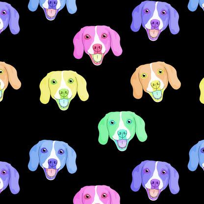 Rainbow Beagles | Leggings - Detezi Designs-24256003007345132132