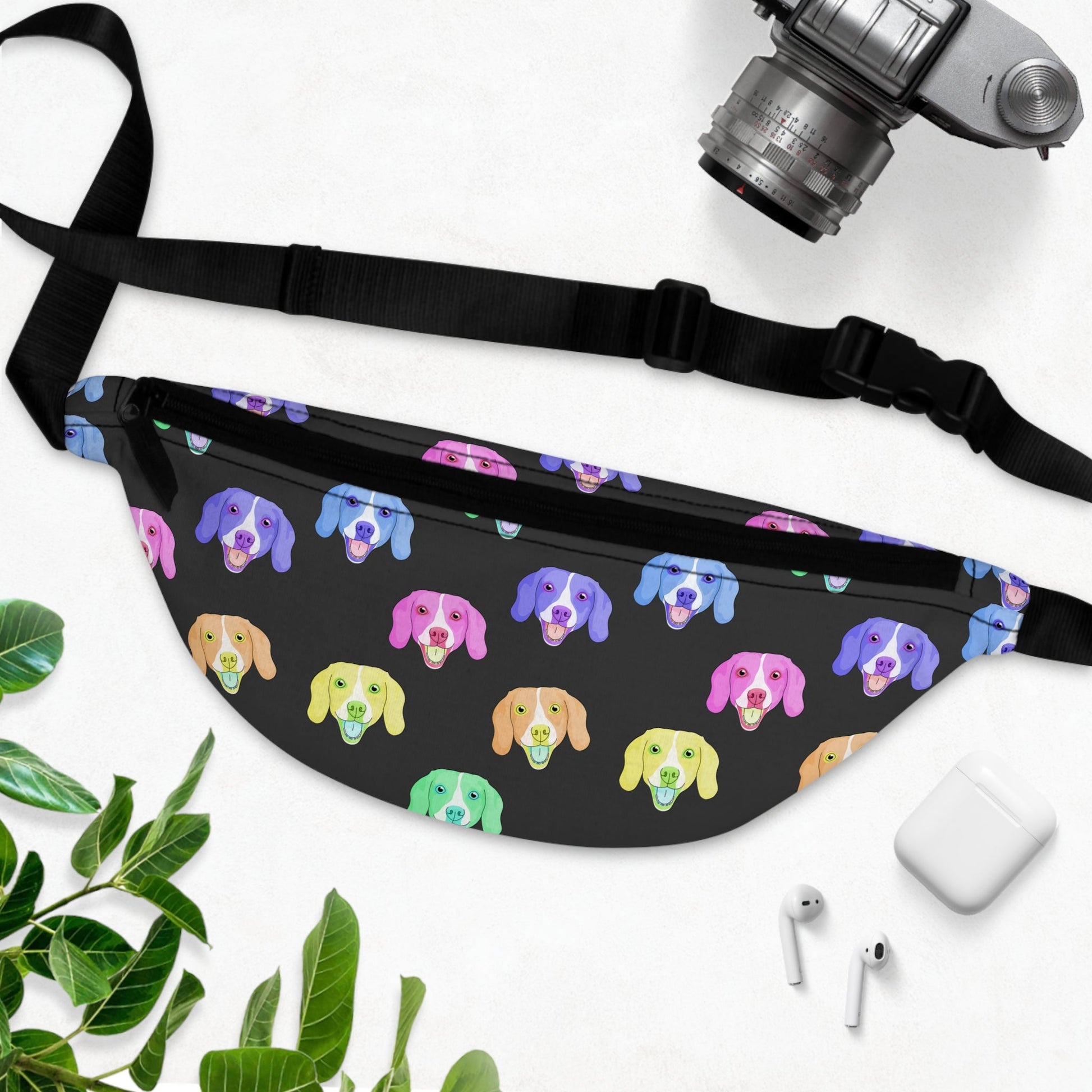 Rainbow Beagles | Treat Pouch - Detezi Designs-22578937922398806654