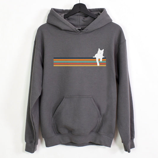 Rainbow Cat | Hooded Sweatshirt - Detezi Designs-17371801450706441479