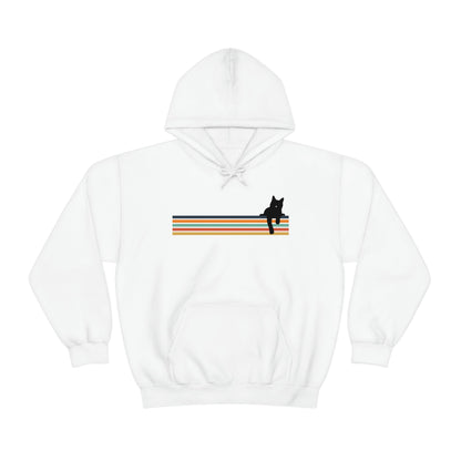 Rainbow Cat | Hooded Sweatshirt - Detezi Designs-34481182707651783525