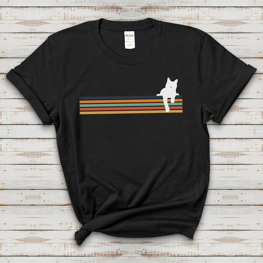 Rainbow Cat | T-shirt - Detezi Designs-25399734283613230708
