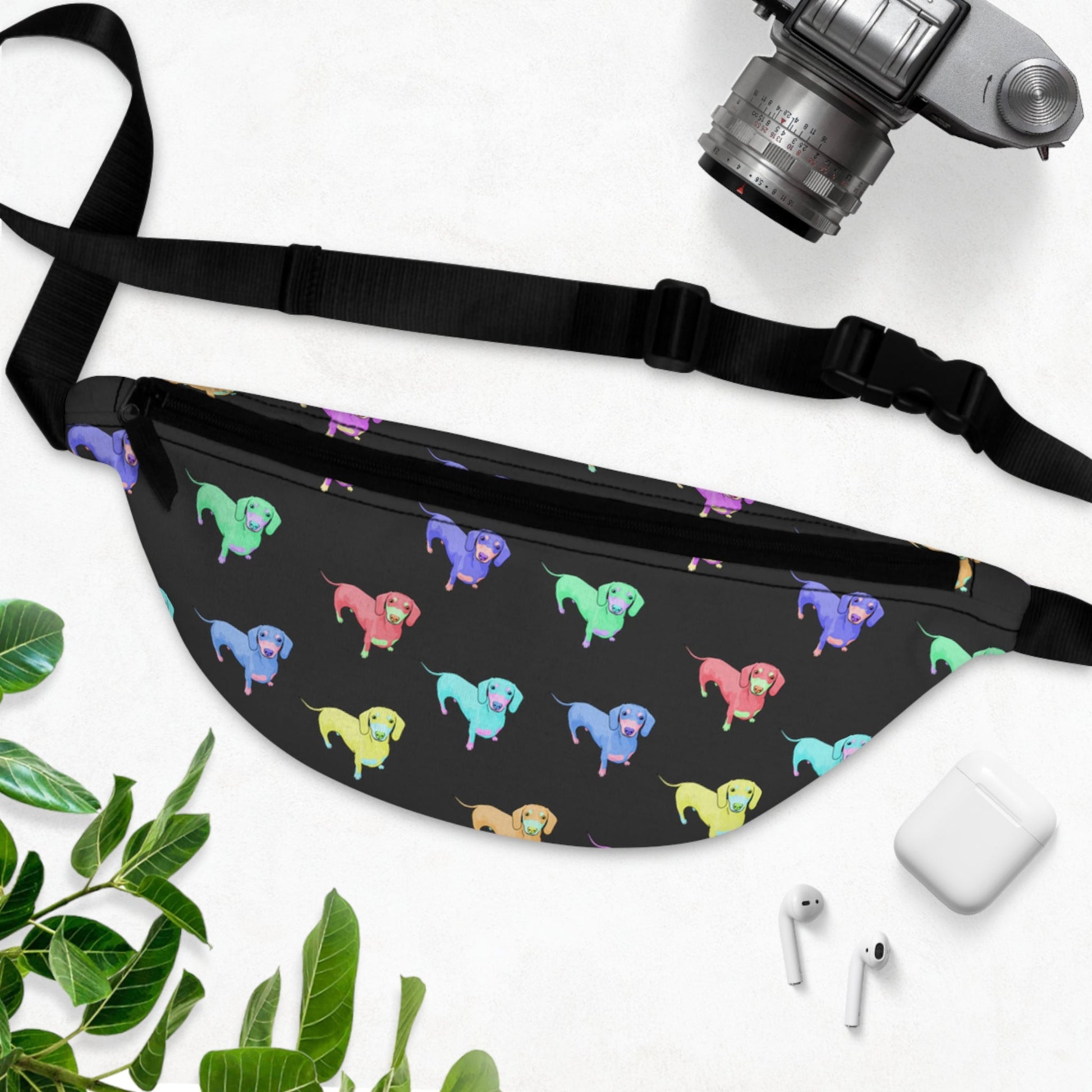 Rainbow Dachshunds | Treat Pouch - Detezi Designs-75683650073318134138