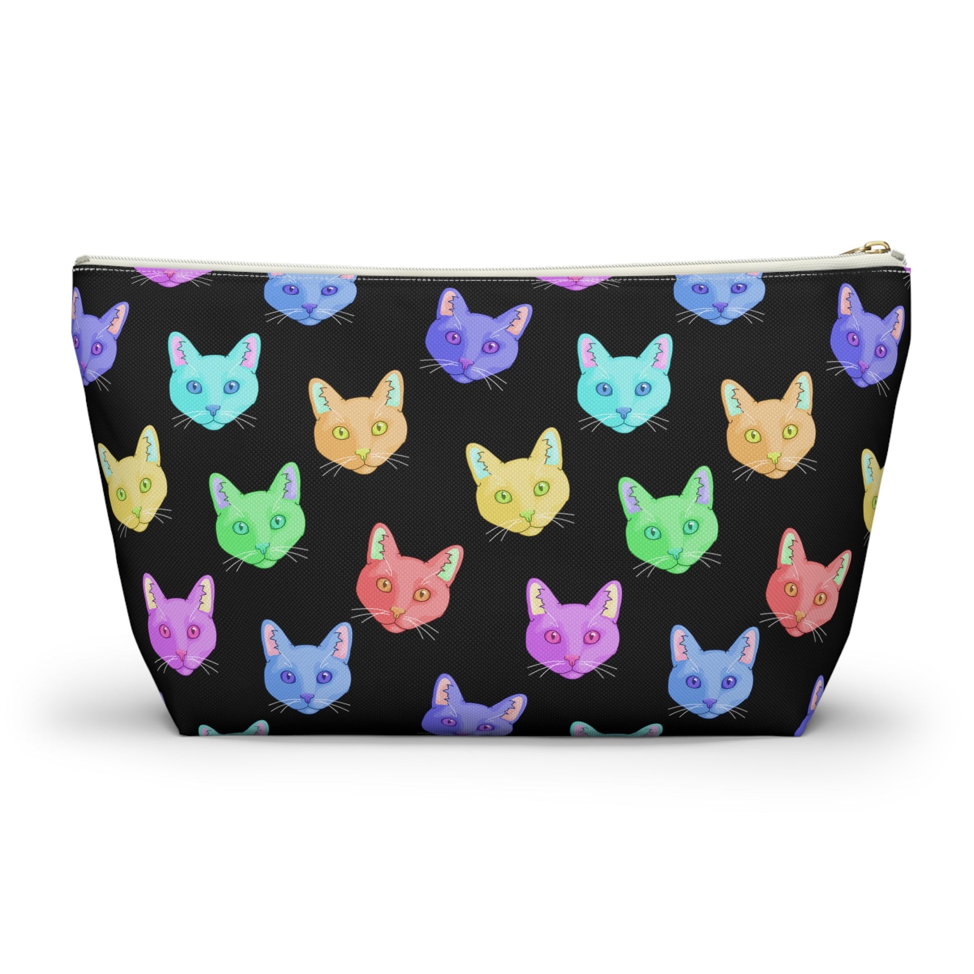 Rainbow DSH Cats | Pencil Case - Detezi Designs-30314144078318856885