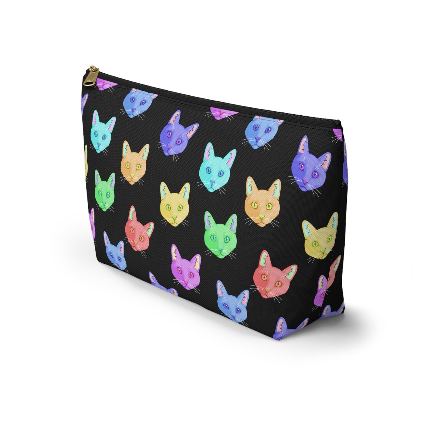 Rainbow DSH Cats | Pencil Case - Detezi Designs-30314144078318856885