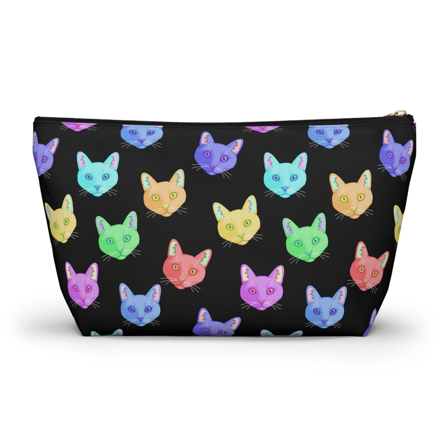 Rainbow DSH Cats | Pencil Case - Detezi Designs-30314144078318856885