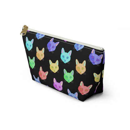 Rainbow DSH Cats | Pencil Case - Detezi Designs-30314144078318856885