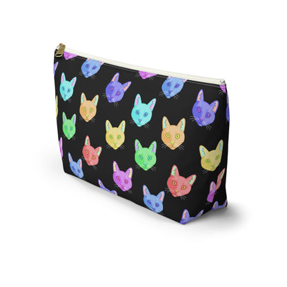 Rainbow DSH Cats | Pencil Case - Detezi Designs-30314144078318856885