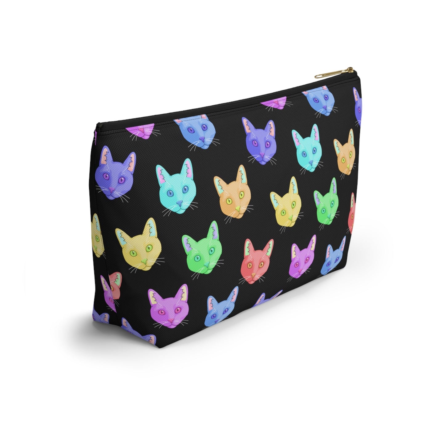 Rainbow DSH Cats | Pencil Case - Detezi Designs-30314144078318856885