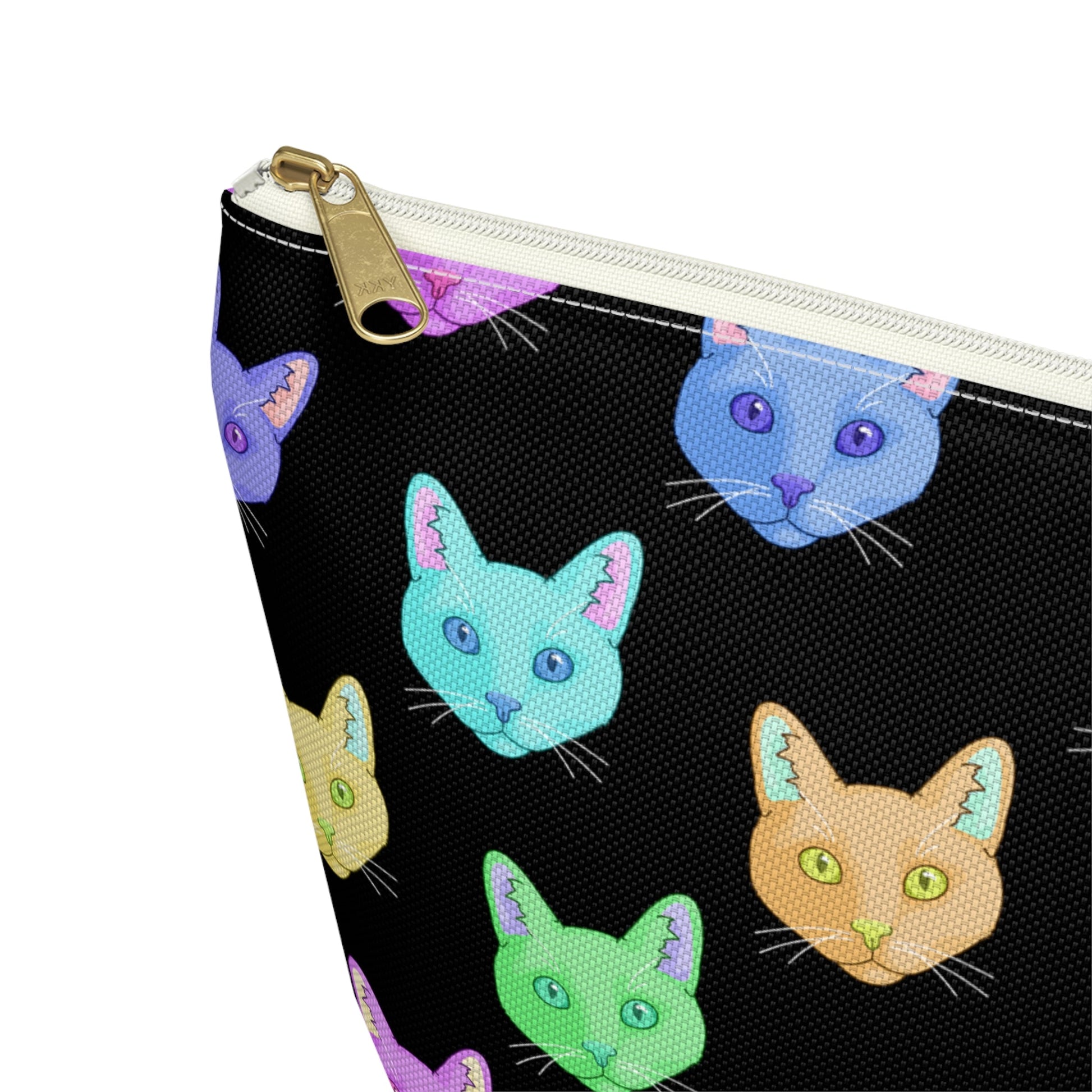 Rainbow DSH Cats | Pencil Case - Detezi Designs-30314144078318856885