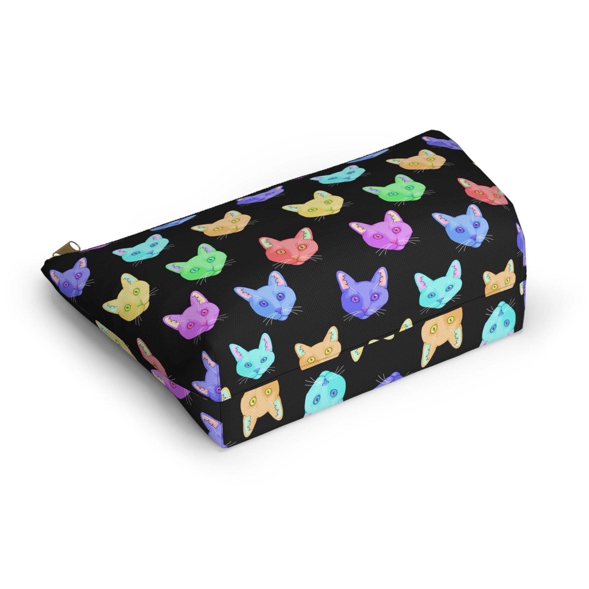 Rainbow DSH Cats | Pencil Case - Detezi Designs-30314144078318856885