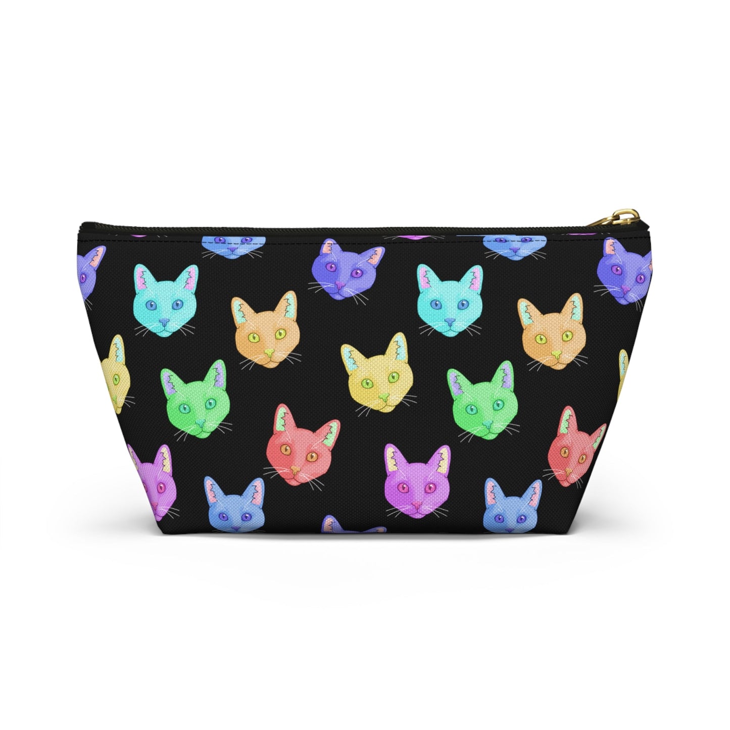 Rainbow DSH Cats | Pencil Case - Detezi Designs-30314144078318856885