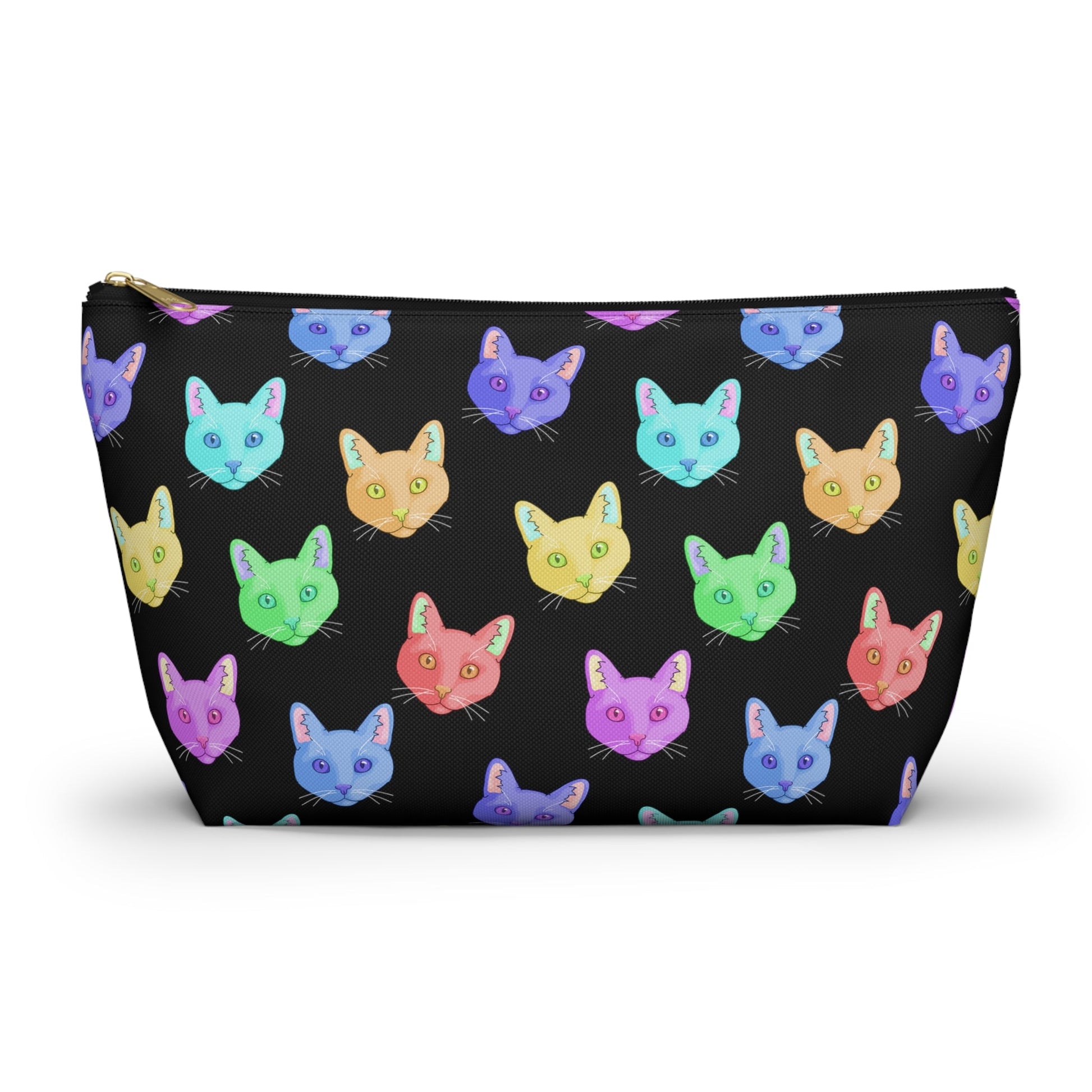 Rainbow DSH Cats | Pencil Case - Detezi Designs-30314144078318856885