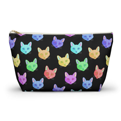 Rainbow DSH Cats | Pencil Case - Detezi Designs-82711608294445256416