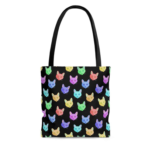 Rainbow DSH Cats | Tote Bag - Detezi Designs-94765445299241842739
