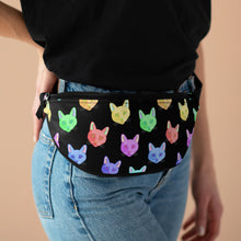Load image into Gallery viewer, Rainbow DSH Cats | Treat Pouch - Detezi Designs-30336941830672960799
