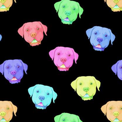 Rainbow Labrador Retrievers | Leggings - Detezi Designs-25537876658096012680