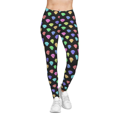 Rainbow Labrador Retrievers | Leggings - Detezi Designs-25537876658096012680