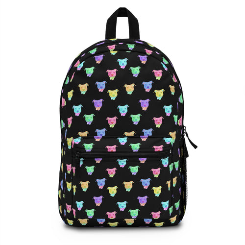 Rainbow Pitties | Backpack - Detezi Designs-12899115350714551494