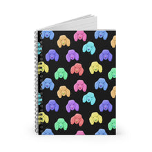 Load image into Gallery viewer, Rainbow Poodles | Spiral Notebook - Detezi Designs-15535632956542377289
