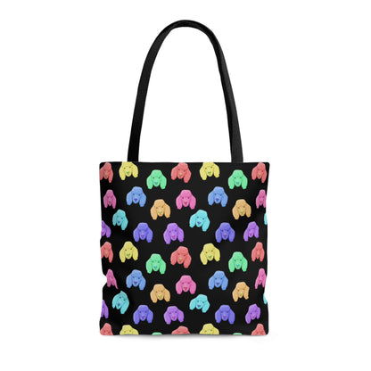 Rainbow Poodles | Tote Bag - Detezi Designs-32439223663920134848