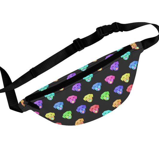 Rainbow Rottweilers | Treat Pouch - Detezi Designs-30989281571707820929