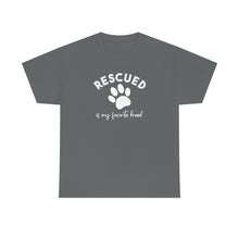 Load image into Gallery viewer, Rescued Is My Favorite Breed Paw | Text Tees - Detezi Designs-13584744210580684343
