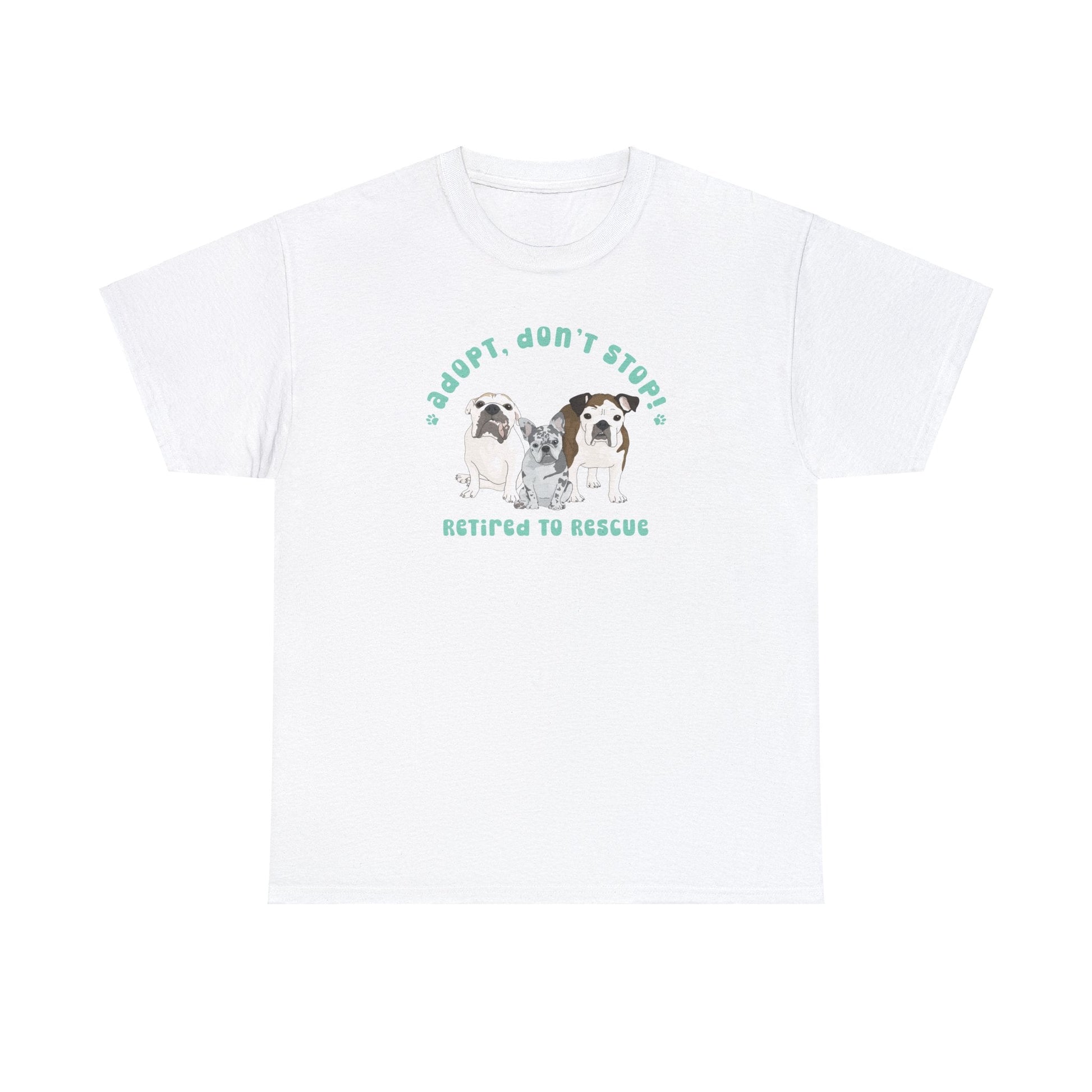 Retired to Rescue | FUNDRAISER | T-shirt - Detezi Designs-20427145271193023234