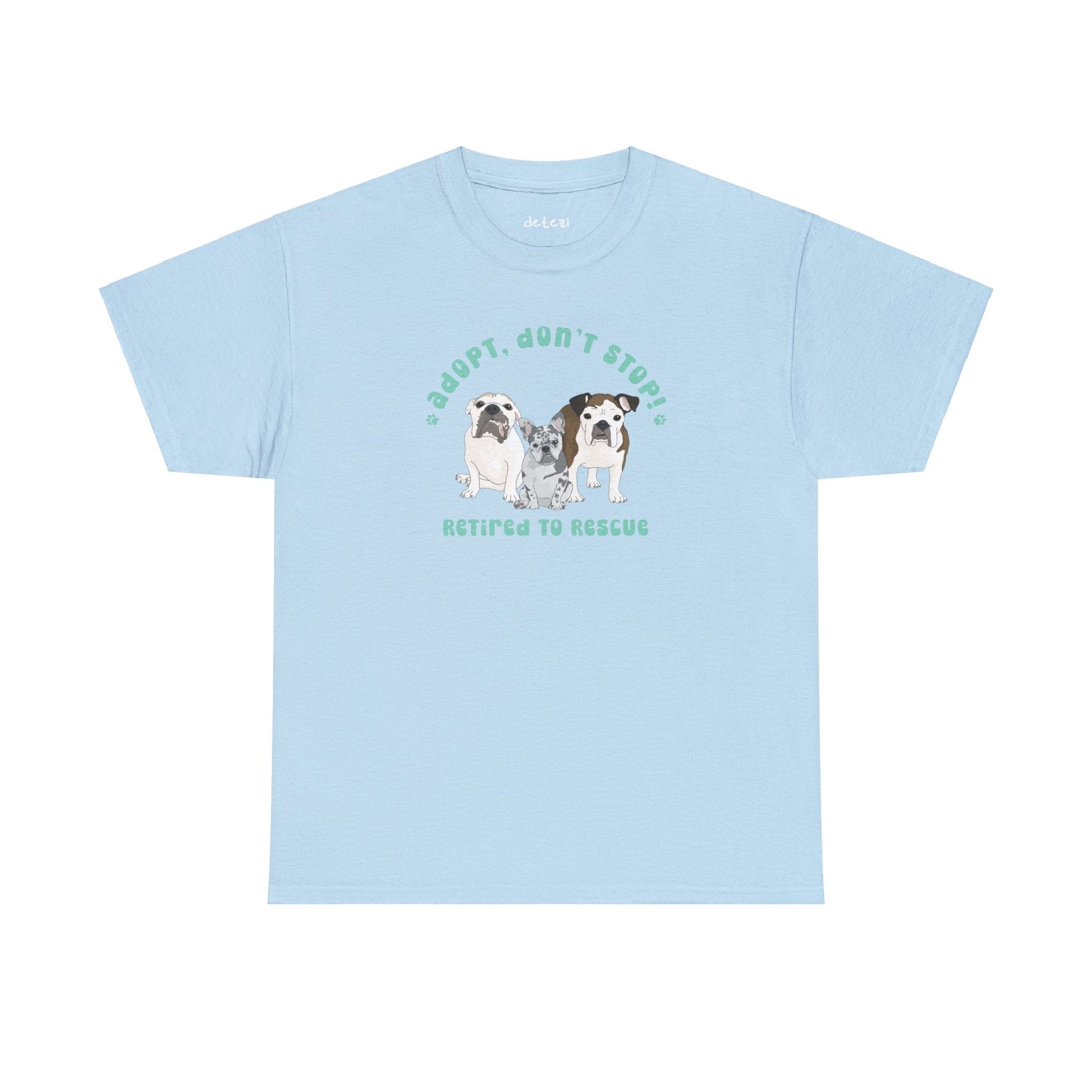 Retired to Rescue | FUNDRAISER | T-shirt - Detezi Designs-33667334194894739573