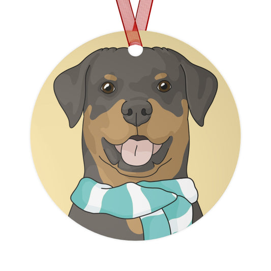 Rottweiler | 2023 Holiday Ornament - Detezi Designs-15095667431885363526