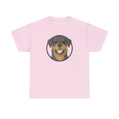 Rottweiler Circle | T-shirt - Detezi Designs-15973480634358093888