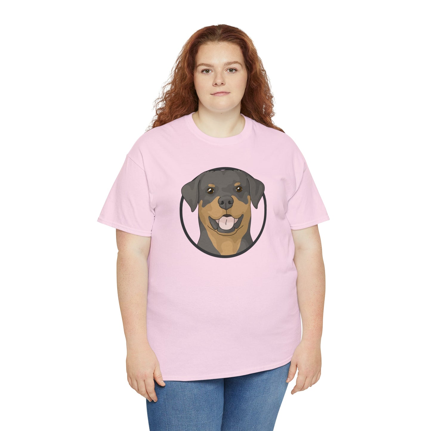 Rottweiler Circle | T-shirt - Detezi Designs-21906643886780710390