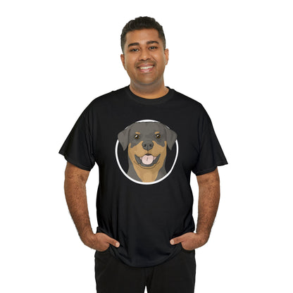 Rottweiler Circle | T-shirt - Detezi Designs-21906643886780710390