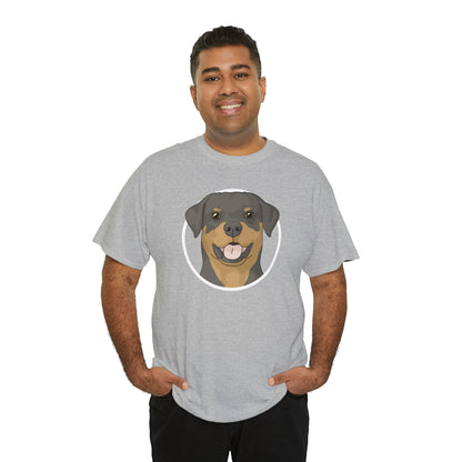 Rottweiler Circle | T-shirt - Detezi Designs-21906643886780710390