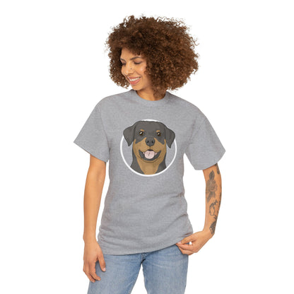 Rottweiler Circle | T-shirt - Detezi Designs-21906643886780710390