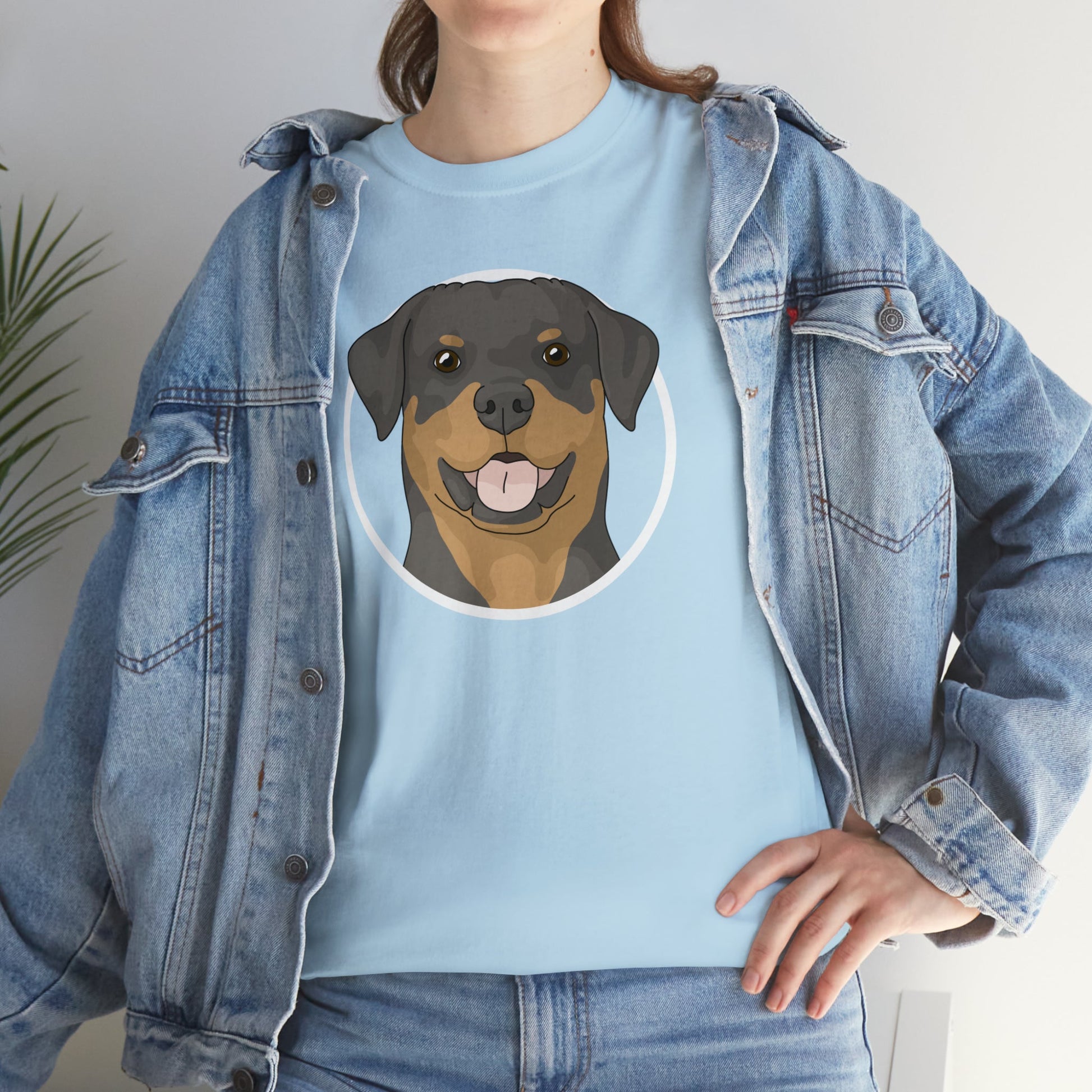 Rottweiler Circle | T-shirt - Detezi Designs-21906643886780710390