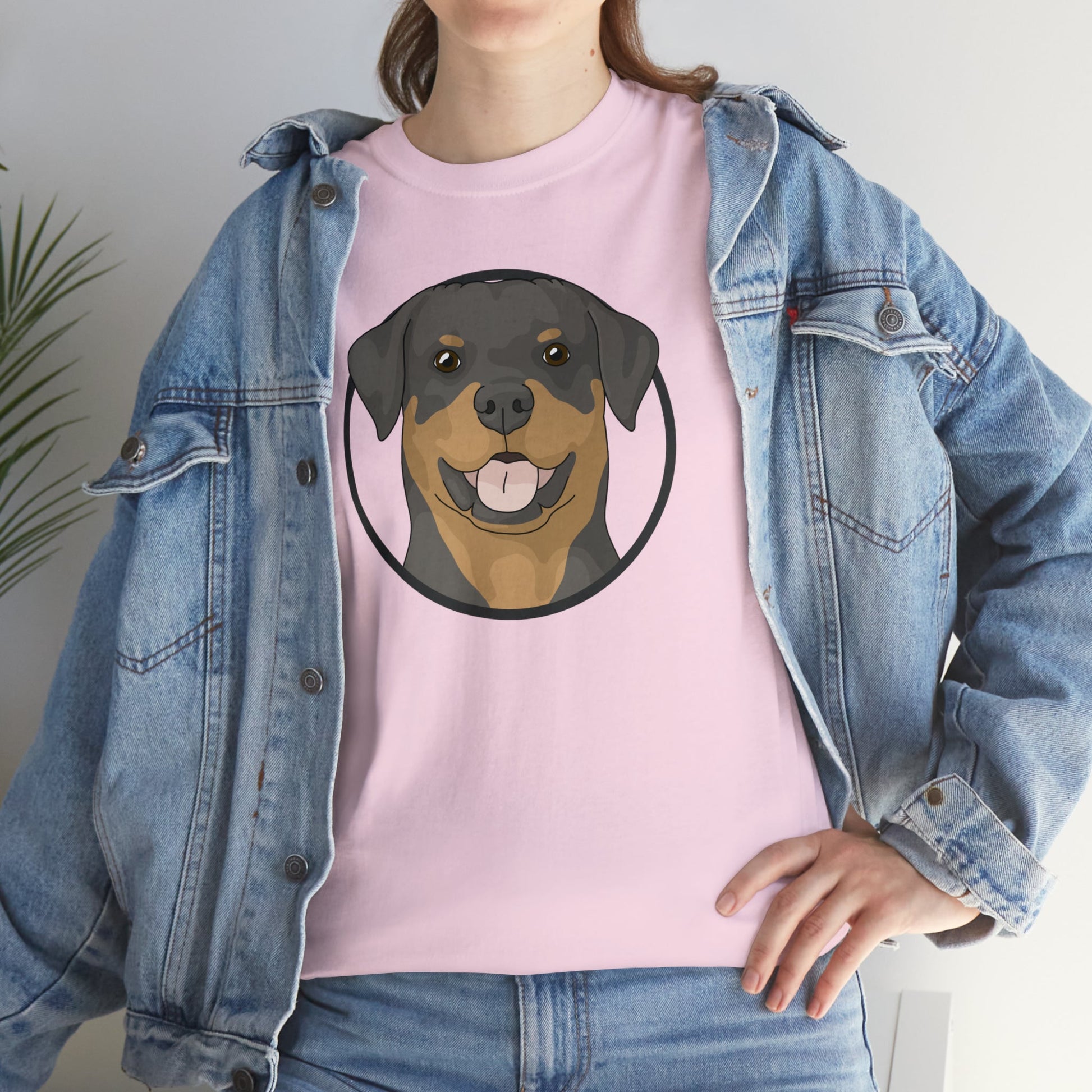 Rottweiler Circle | T-shirt - Detezi Designs-21906643886780710390