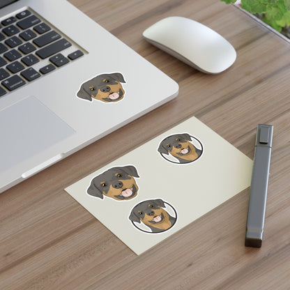 Rottweiler | Sticker Sheet - Detezi Designs-25675768591520032416