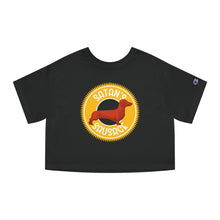 Load image into Gallery viewer, Satan&#39;s Sausage | Champion Cropped Tee - Detezi Designs-27731798752173579344
