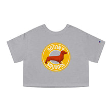 Load image into Gallery viewer, Satan&#39;s Sausage | Champion Cropped Tee - Detezi Designs-28027935836077170473
