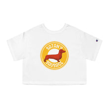 Load image into Gallery viewer, Satan&#39;s Sausage | Champion Cropped Tee - Detezi Designs-85491612891059584608
