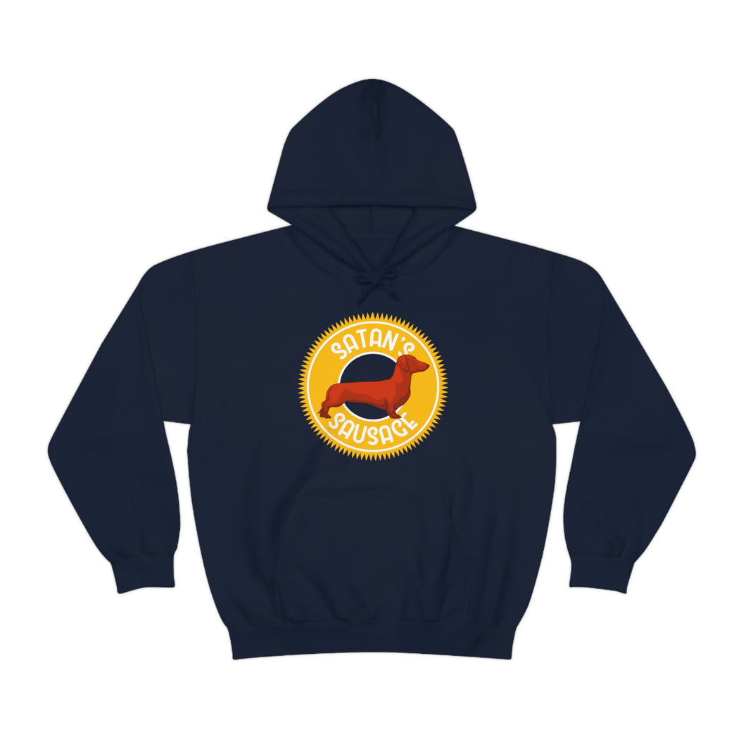 Satan's Sausage | Hooded Sweatshirt - Detezi Designs-16922645100916411342