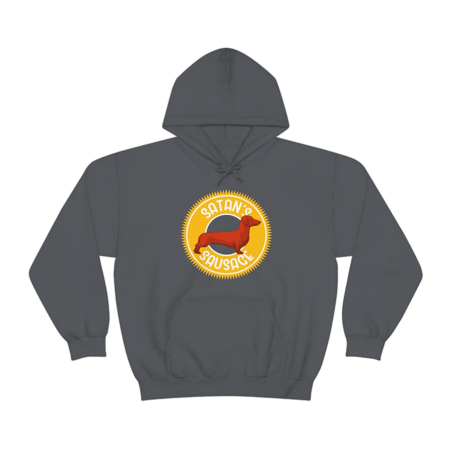 Satan's Sausage | Hooded Sweatshirt - Detezi Designs-22125087438881781405