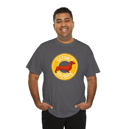 Satan's Sausage | T-shirt - Detezi Designs-25472375737199701038