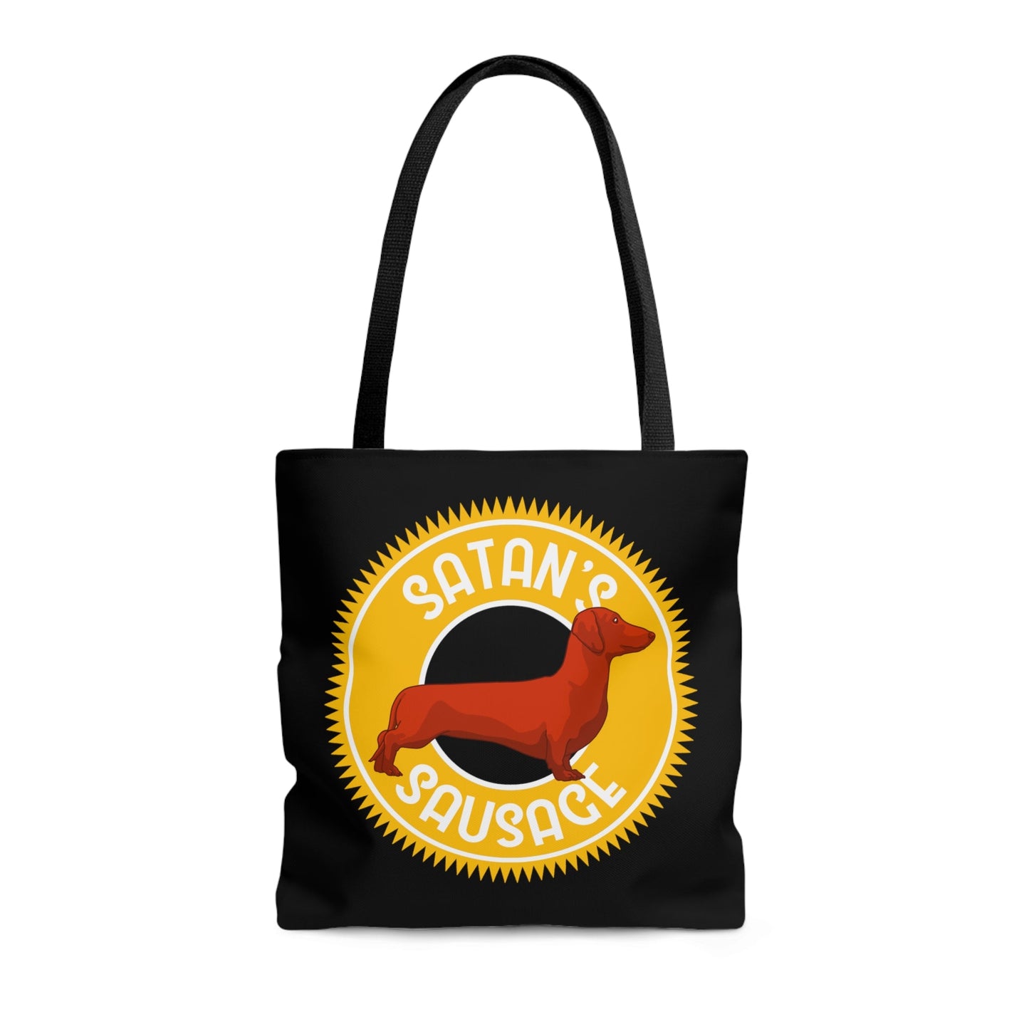 Satan's Sausage | Tote Bag - Detezi Designs-15700580116827491994