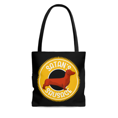 Satan's Sausage | Tote Bag - Detezi Designs-30304477803930702824