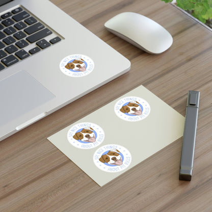 Say Nice Things About Pit Bulls | Sticker Sheets - Detezi Designs-11682680840123442284