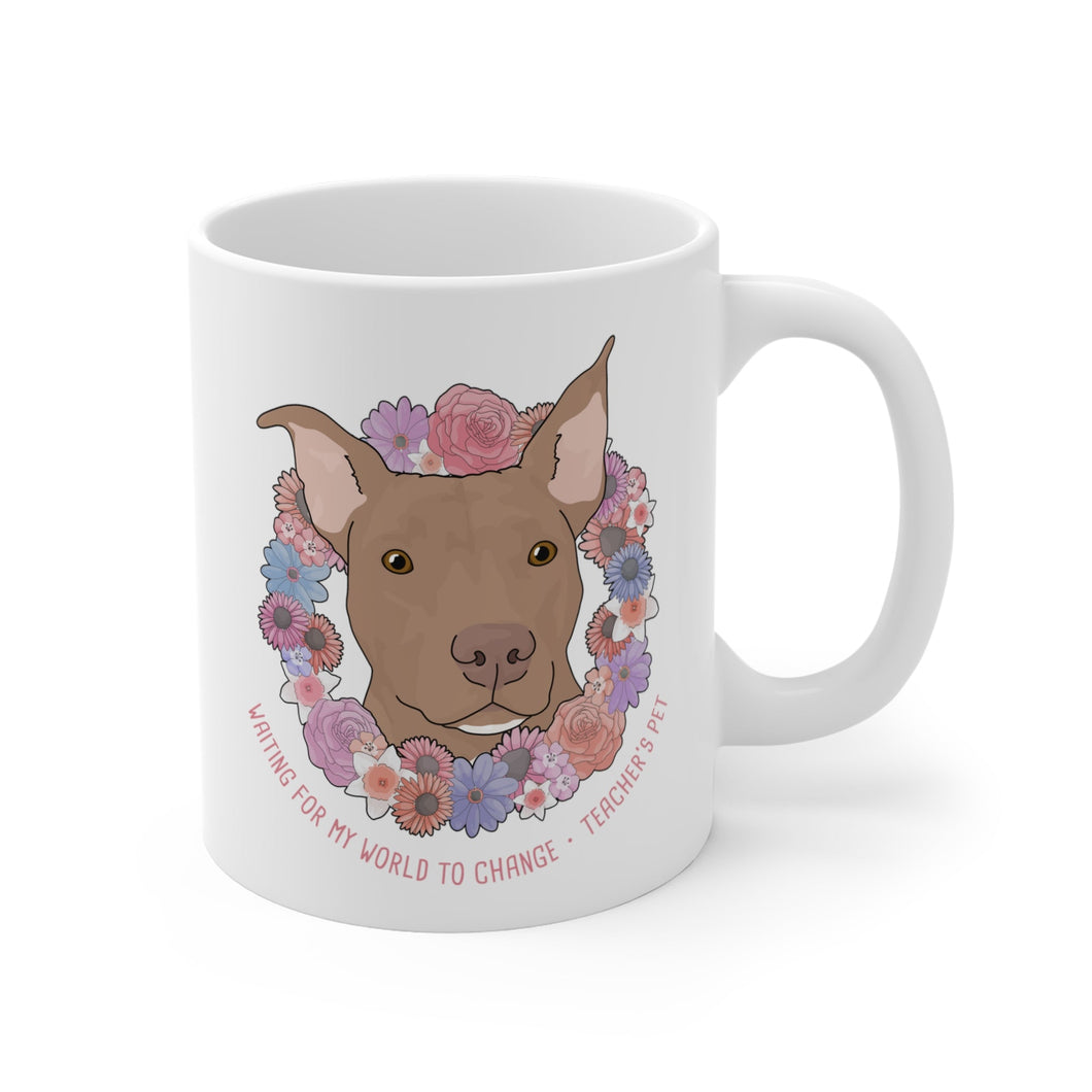 Sharon | FUNDRAISER for Teacher's Pet | Mug - Detezi Designs-75646210963910529841