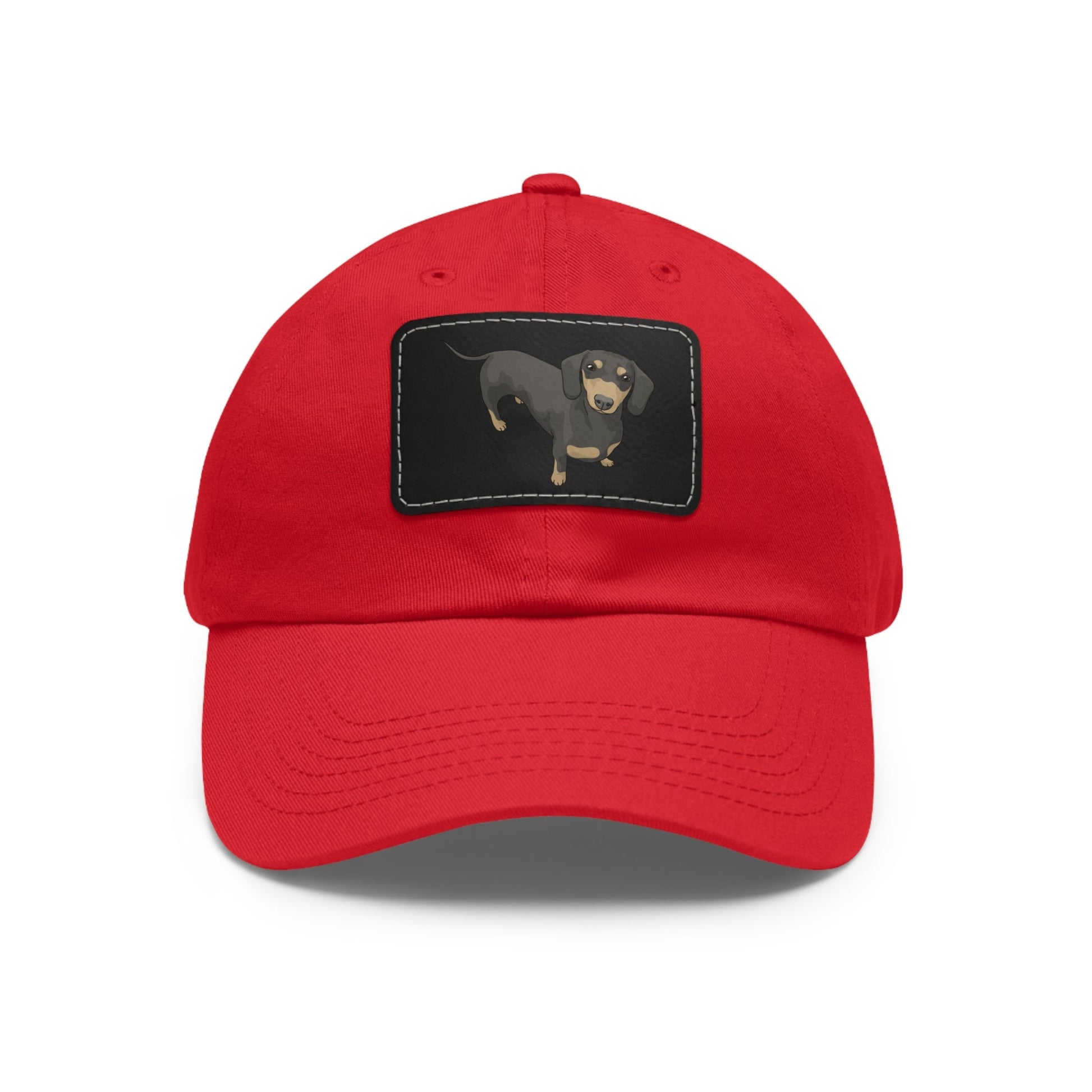 Short Hair Dachshund | Dad Hat - Detezi Designs-14006017057574064892