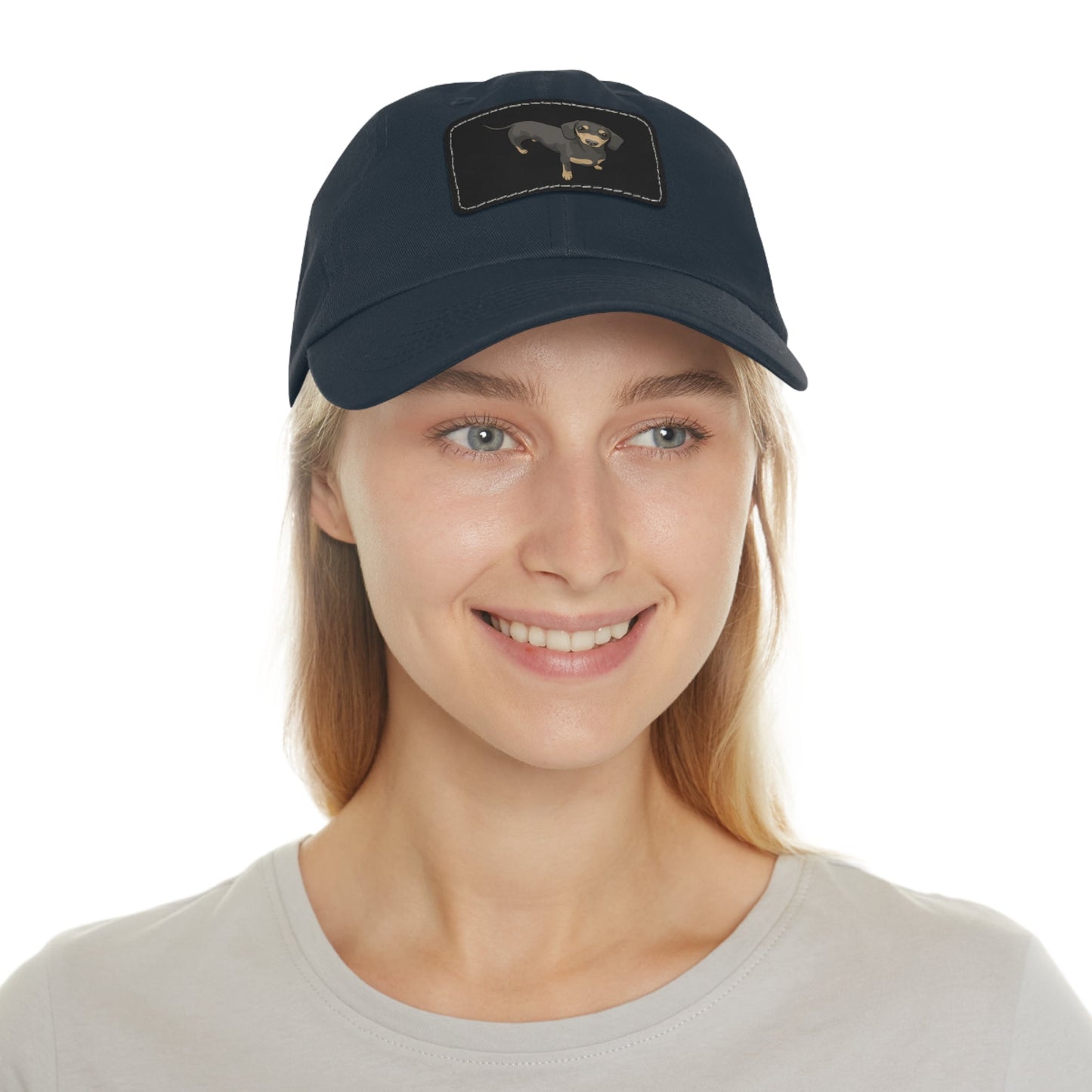 Short Hair Dachshund | Dad Hat - Detezi Designs-23808114480134458002